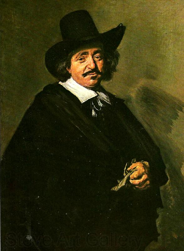 Frans Hals mansportratt Norge oil painting art